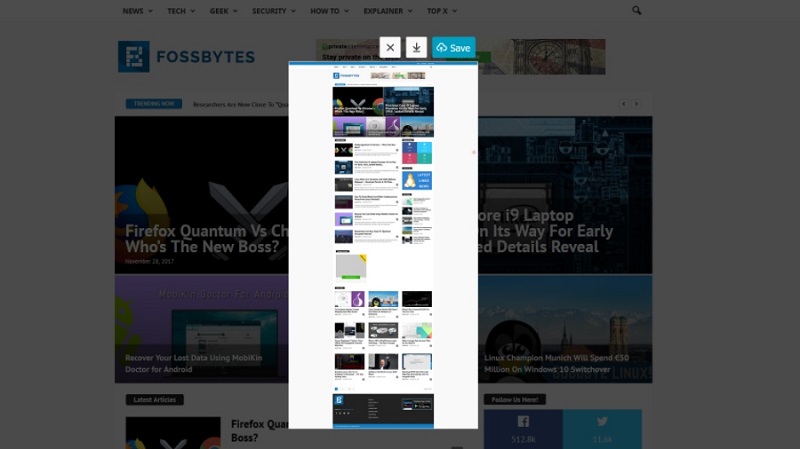 Google Chrome sẽ có tính năng chụp màn hình cuộn trang, cùng chờ xem!