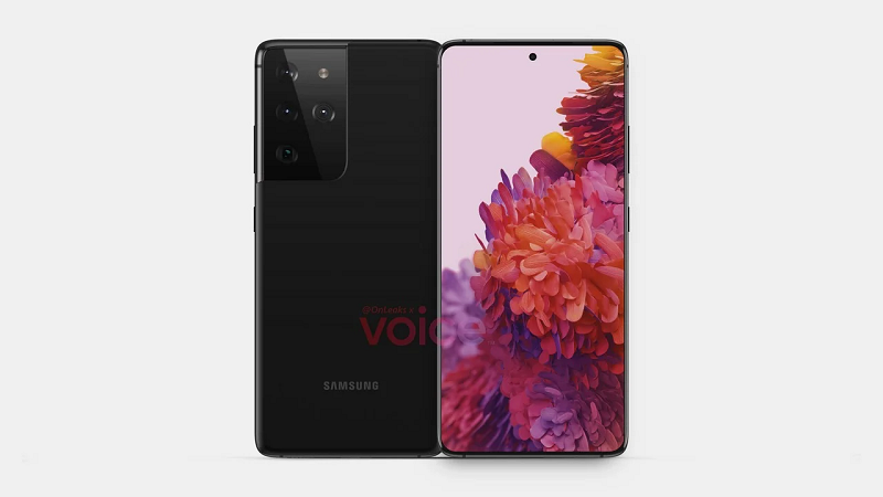 Ảnh render của dòng Galaxy S21 được rò rỉ trước đây