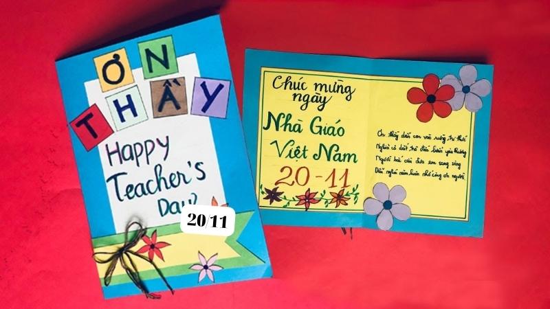 Tổng hợp thiệp chúc mừng ngày nhà giáo Việt Nam 2011 đẹp nhất