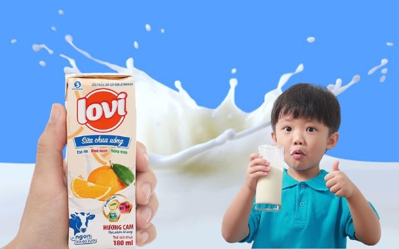 Sữa chua uống Lovi có tốt không?