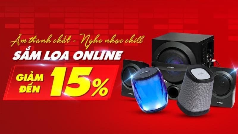 Loa Bluetooth và loa vi tính giảm giá cực sốc đến 15% trong tháng 11 Loa Bluetooth và loa vi tính giảm giá cực sốc đến 15% trong tháng 11