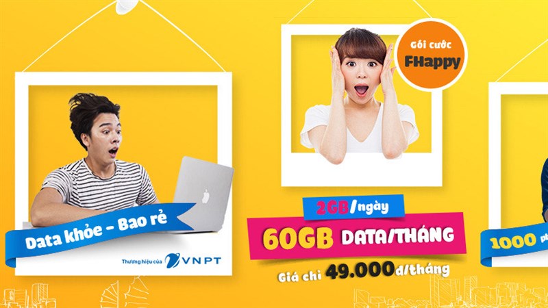 Gói data 60GB tháng Gói data 60GB tháng