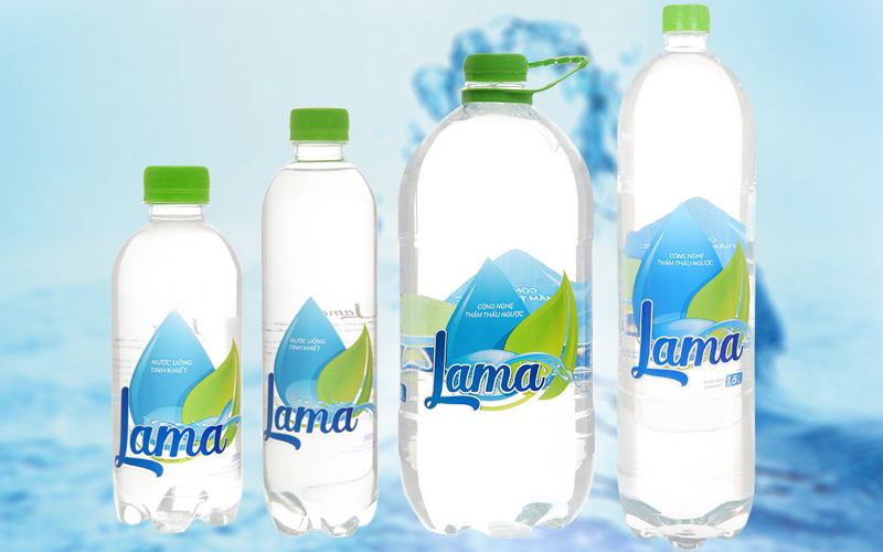 Thương hiệu nước suối Lama Thương hiệu nước suối Lama