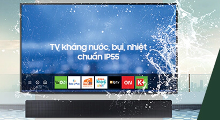 Tiêu chuẩn chống nước IPX trên tivi Samsung