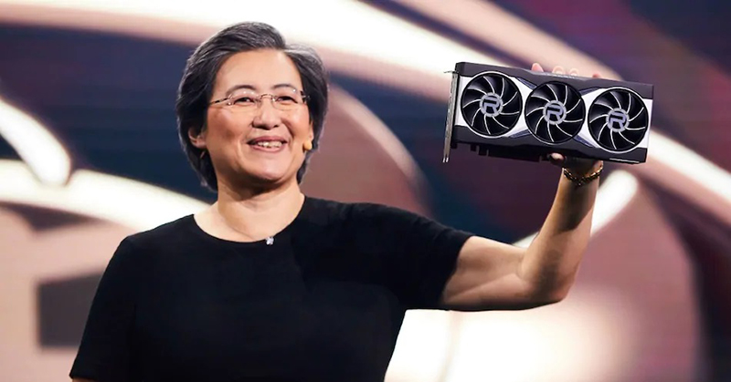 Lisa Su giới thiệu dòng card đồ họa mới Lisa Su giới thiệu dòng card đồ họa mới