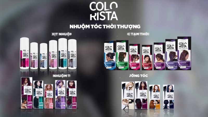 Tự tin thay đổi vẻ ngoài mỗi ngày với thuốc nhuộm tóc tạm thời L\'Oreal. Bạn sẽ chọn được màu tóc hoàn hảo cho phong cách của mình. Điều này thật đơn giản chỉ cần sử dụng sản phẩm một cách dễ dàng và có một mái tóc tuyệt đẹp ngay lập tức. Hãy xem hình ảnh liên quan để tìm ra màu sắc tuyệt đẹp cho bạn.