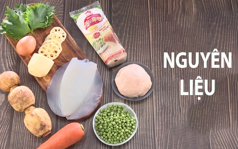 Nguyên liệu chuẩn bị Nguyên liệu chuẩn bị