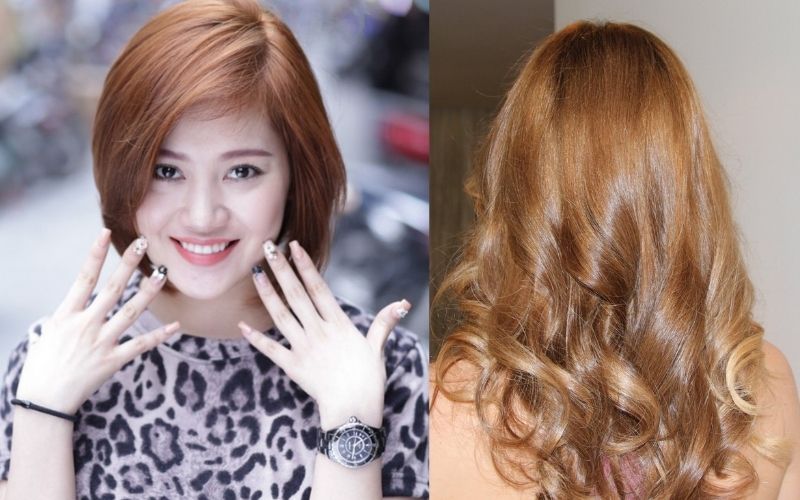 Top 10 nhuộm tóc màu vang dong hot nhất mùa thu