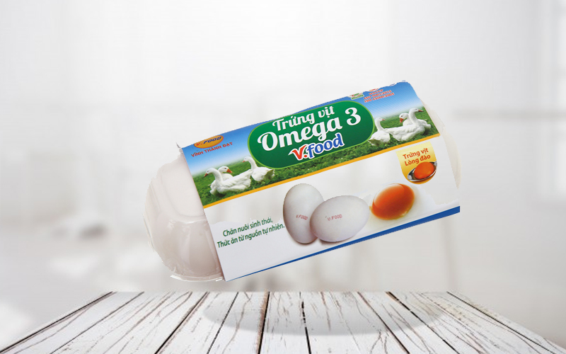 Trứng vịt Omega3 V.Food