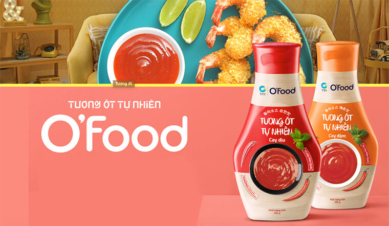 Tương ớt O'food có mấy loại?
