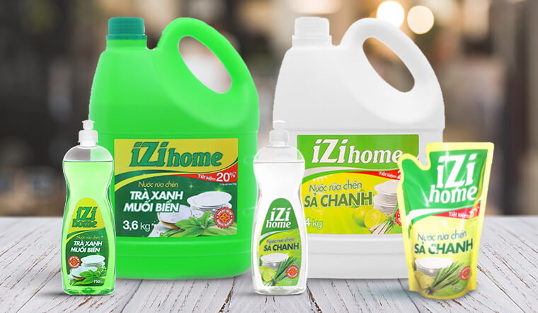 Nước rửa chén Izi Home có những loại nào?