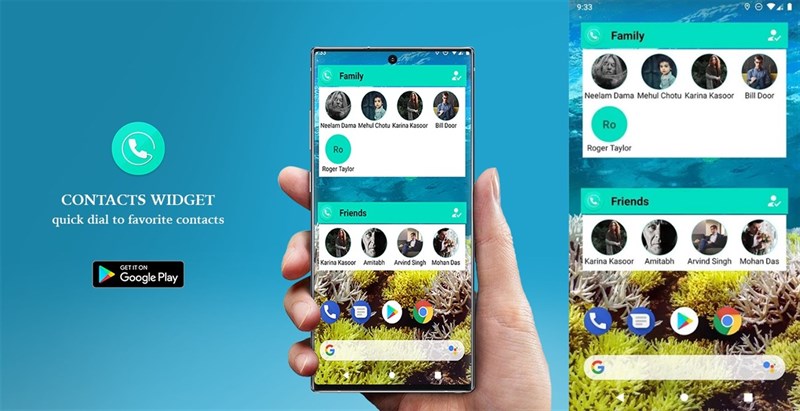 Contacts Widget - Quick Dial Widget - Speed Dial Contacts Widget - Quick Dial Widget - Speed Dial