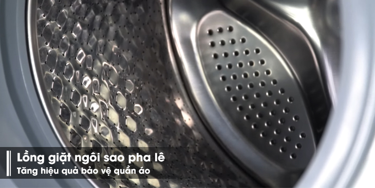 Lồng giặt hình ngôi sao pha lê