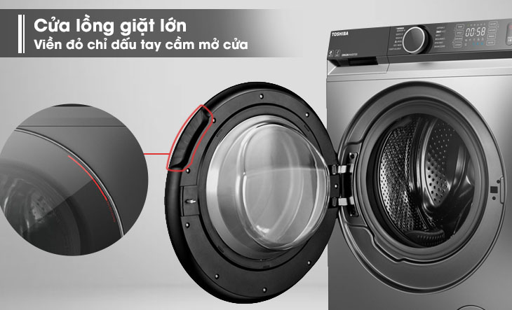 Cửa lồng giặt lớn