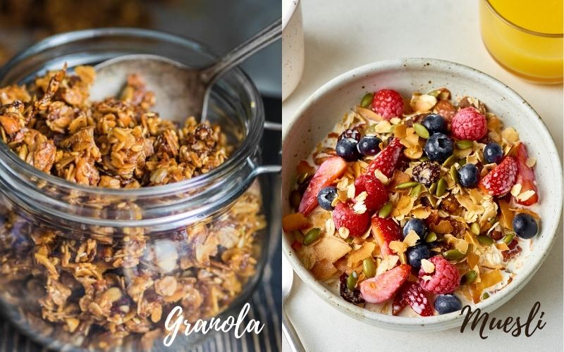 Granola và Muesli loại nào tốt hơn?