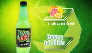 Nước tăng lực Mountain Dew là của hãng nào?