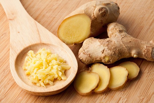 Soak your feet with ginger