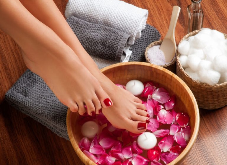 Why soak feet?