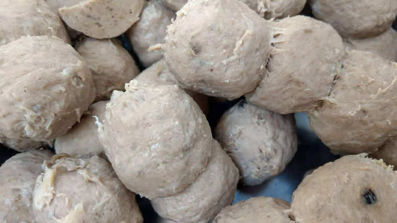 How to make white, fragrant and chewy beef balls at home without using solder