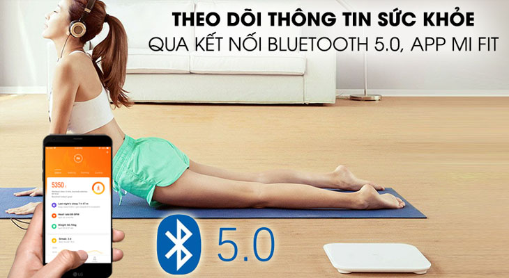 Tự động cập nhật dữ liệu trên ứng dụng Mi Fit qua kết nối bluetooth