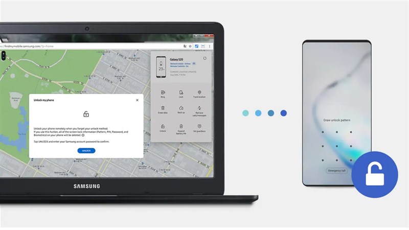 Tìm điện thoại Samsung bất cứ lúc nào kể cả khi không có mạng Tìm điện thoại Samsung bất cứ lúc nào kể cả khi không có mạng