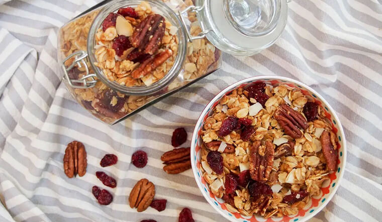 Giảm cân bằng Granola có được hay không?