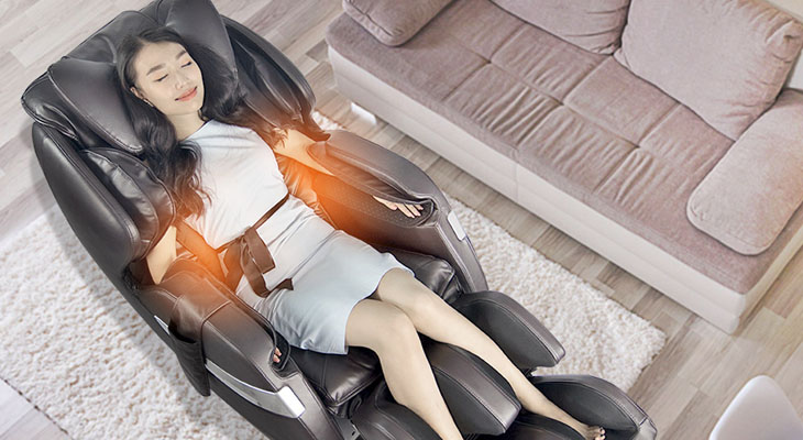 Các chế độ massage trên ghế massage mà bạn nên biết > Massage áp lực không khí