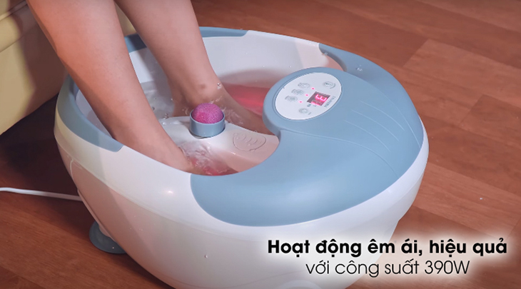 Lựa chọn bồn ngâm chân có công suất 135 - 400W để bồn vận hành êm ái và tránh tiếng ồn