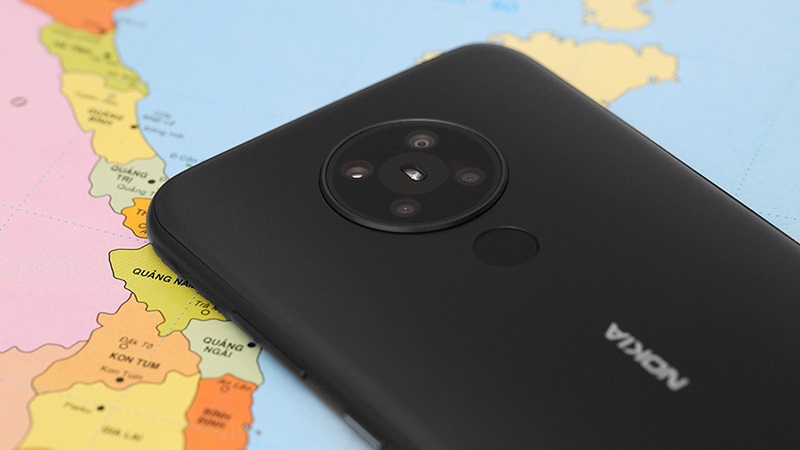 Thiết kế cụm camera độc đáo trên Nokia 5.3