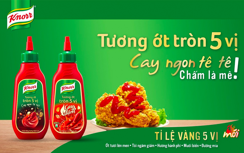 Tương ớt Knorr thuộc thương hiệu nào? Tương ớt Knorr thuộc thương hiệu nào?
