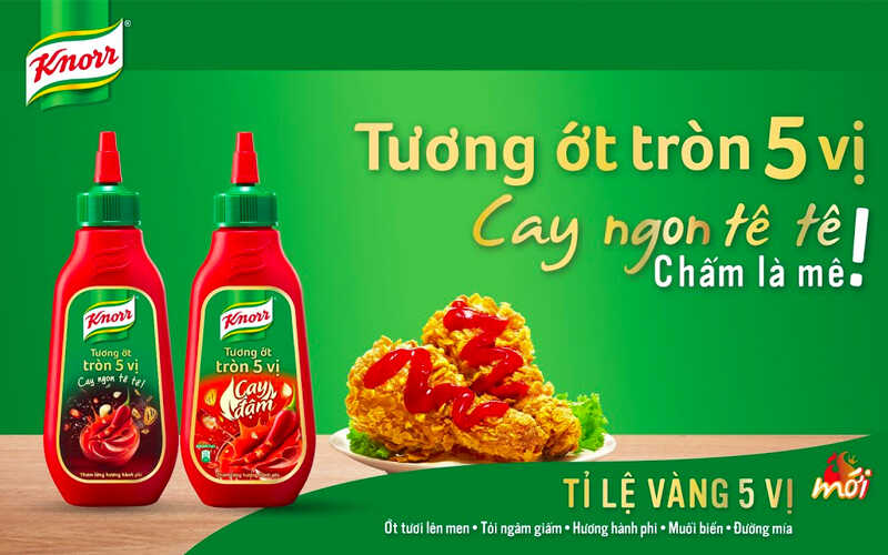 Tương ớt Knorr thuộc thương hiệu nào?