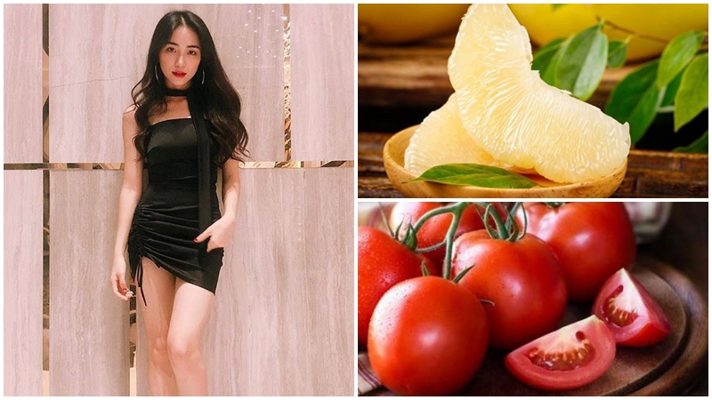 Hòa Minzy và bưởi cà chua