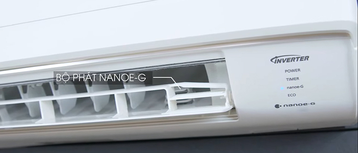 Đánh giá máy lạnh PU9-WKH số 1 thị trường năm 2020 của Panasonic > Bộ phát Nanoe-G