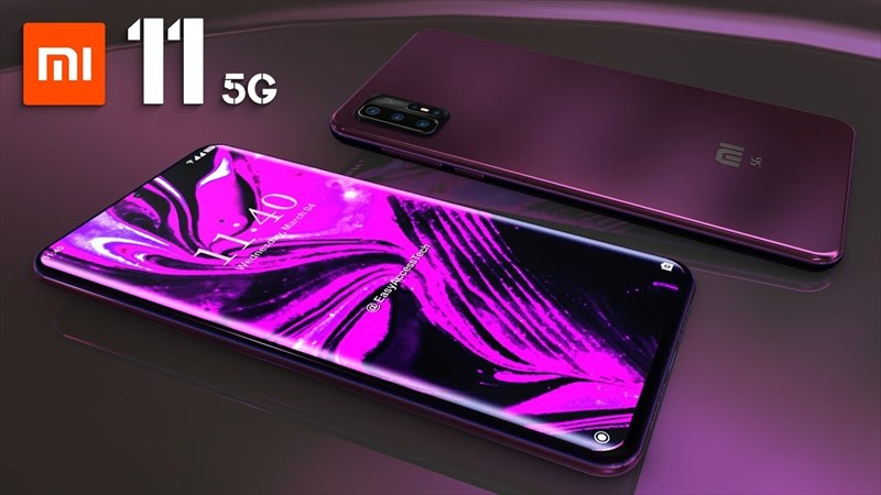 Xiaomi Mi 11 có màn hình cong 4 cạnh Xiaomi Mi 11 có màn hình cong 4 cạnh