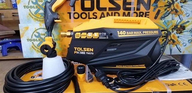 Máy rửa xe Tolsen của nước nào? Có tốt không?