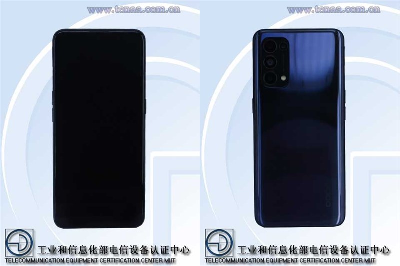 Chiếc smartphone này được cho là OPPO Reno5 Chiếc smartphone này được cho là OPPO Reno5