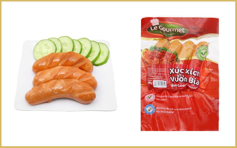 Tiệc tùng thả ga cùng với Xúc Xích Vườn Bia Le Gourmet giảm đến 20%