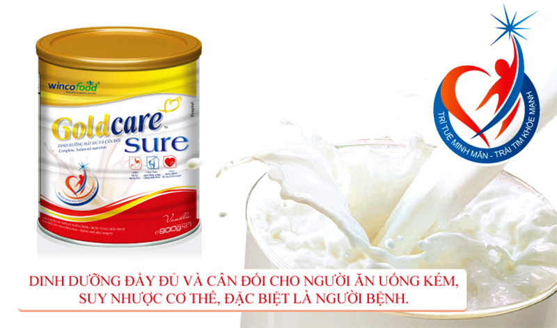 Sữa bột Wincofood Goldcare Sure
