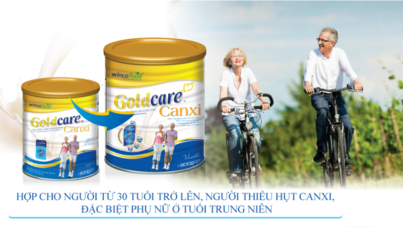 Sữa bột Wincofood Goldcare Canxi