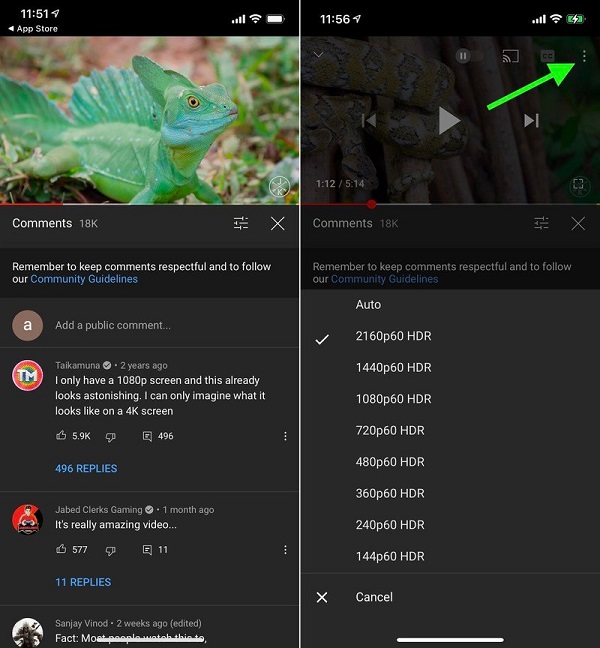 Ứng dụng YouTube hiện đã hỗ trợ video HDR cho dòng iPhone 12, giúp nâng cao trải nghiệm cho người dùng