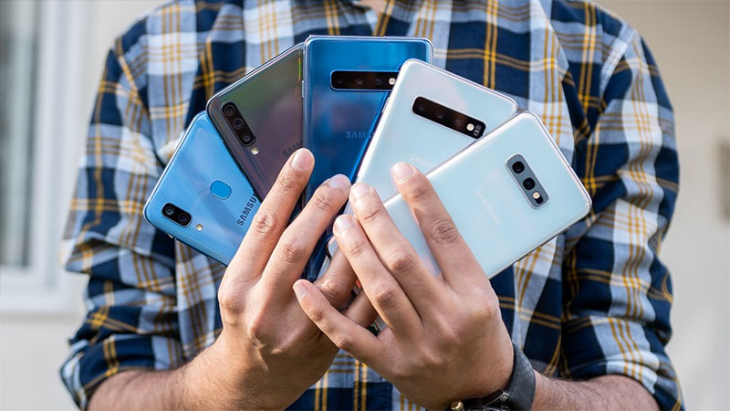 Các dòng sản phẩm của Samsung