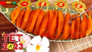 2 cách làm mứt xoài thơm, ngon ngọt dịp cho Tết cổ truyền