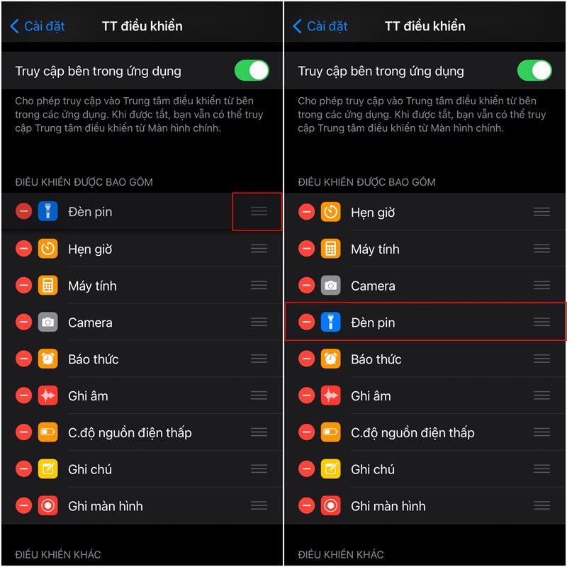 Hướng dẫn sử dụng và tuỳ chỉnh Trung tâm điều khiển trên iPhone Hướng dẫn sử dụng và tuỳ chỉnh Trung tâm điều khiển trên iPhone