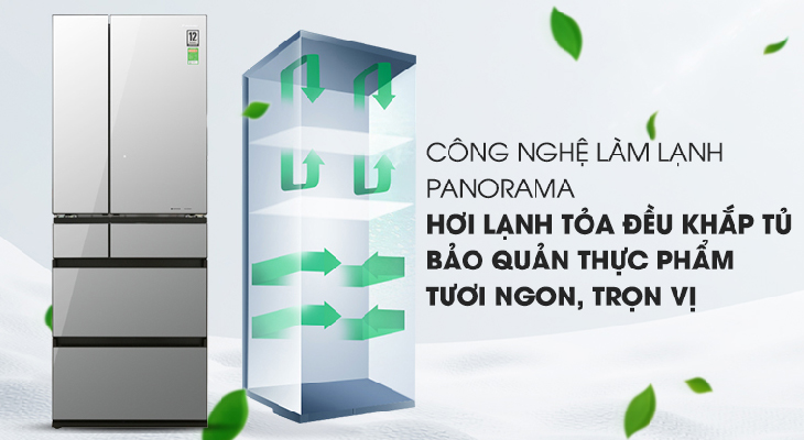 Panorama - Tủ lạnh Panasonic Inverter dòng NR-F-03GT-X2