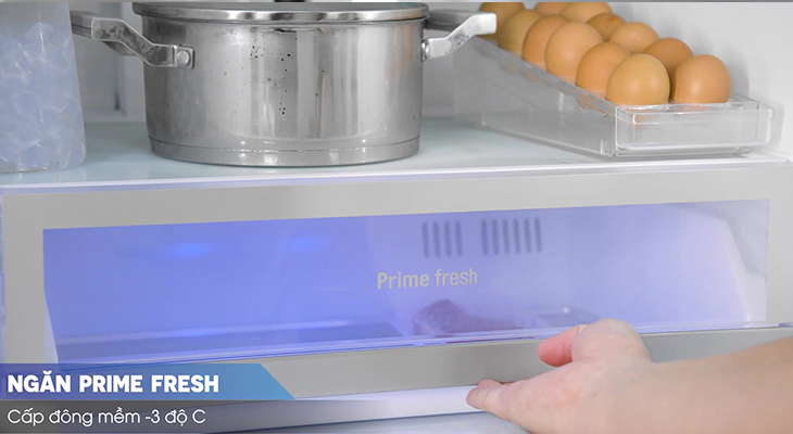 Ngăn Prime Fresh - Tủ lạnh Panasonic Inverter NR-F-03GT-X2