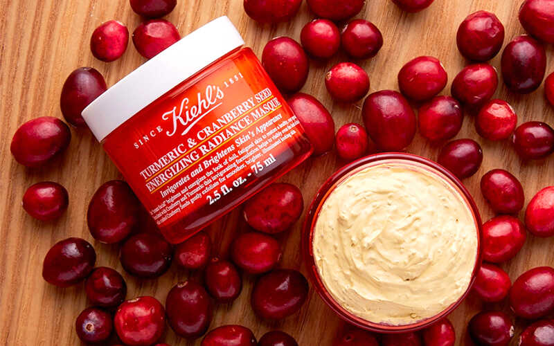 Kiehl’s Turmeric & Cranberry Seed Energizing Radiance Masque