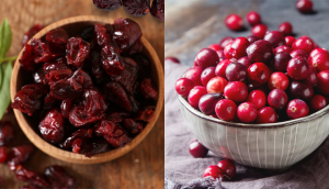 Cranberry tươi và cranberry khô loại nào ngon hơn, bổ hơn?