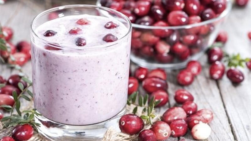 Sinh tố cranberry cổ điển