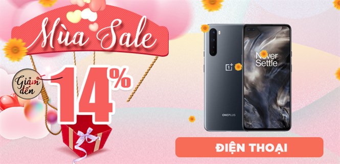 Hotsale Cuối tuần, điện thoại giá rẻ, giảm đến 14% từ 13 - 15/11 tại Điện máy XANH
