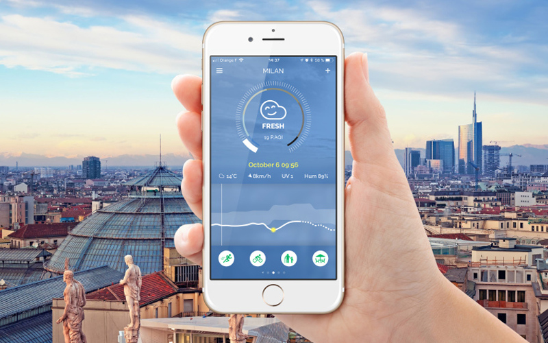 Air Quality app by Plume Labs